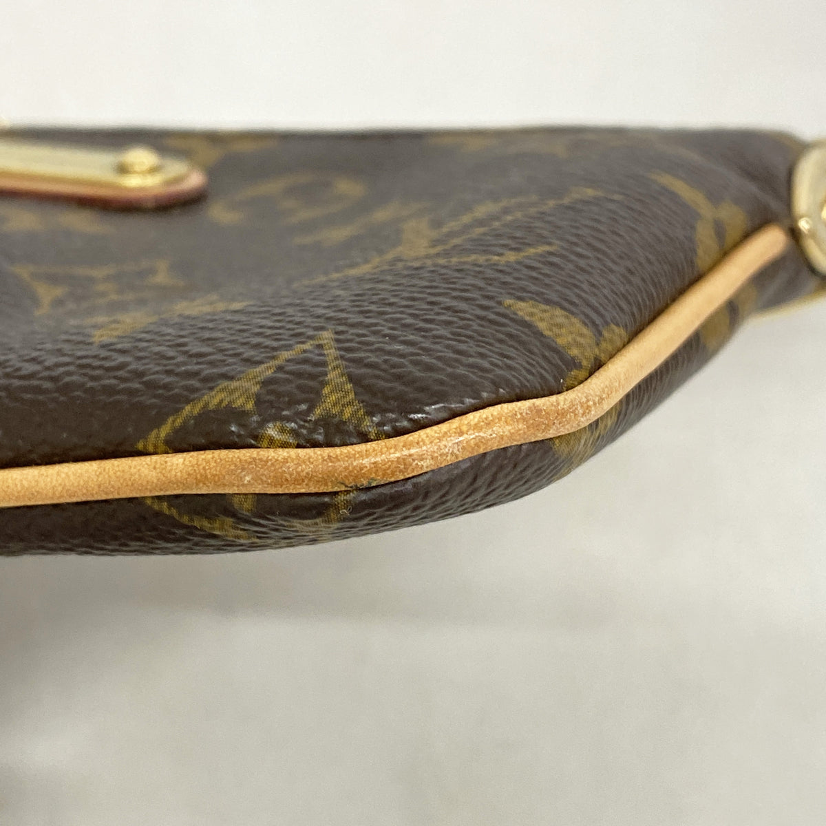 【6ib2261】ルイヴィトン ポーチ モノグラム ポシェットミラMM M60094 ブラウン【中古】レディース