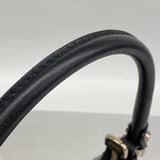【6ib2263】グッチ ショルダーバッグ GGキャンバス 190525 キャンバス ブラック シャンパンゴールド金具【中古】レディース