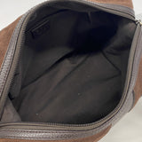 【6ib2272】グッチ ハンドバッグ グッチシマ 272375 スウェード レザー ダークブラウン シャンパンゴールド金具【中古】レディース
