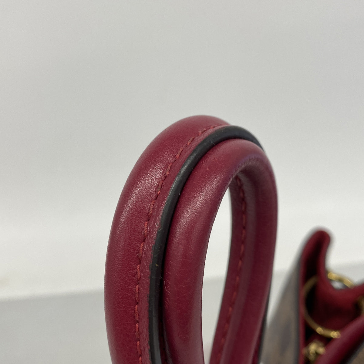 【6ib2273】ルイヴィトン トートバッグ ダミエ LVリバーサイド N40052 エベヌ/リドゥヴァン 2wayバッグ【中古】レディース