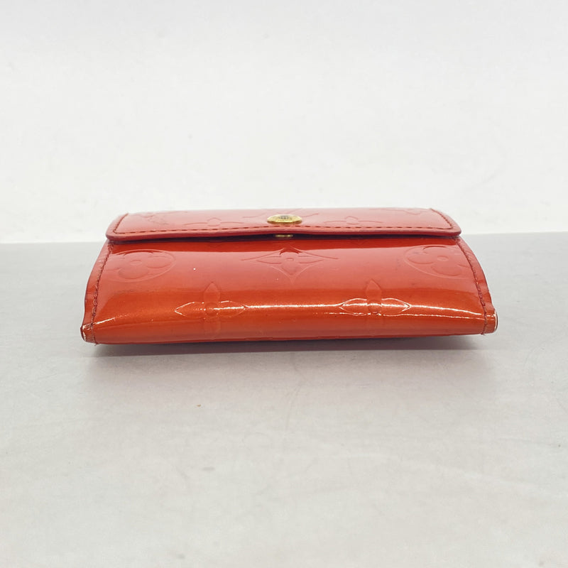 【6ib2281】ルイヴィトン コインケース ヴェルニ ラドロー M91090 ルージュ【中古】レディース