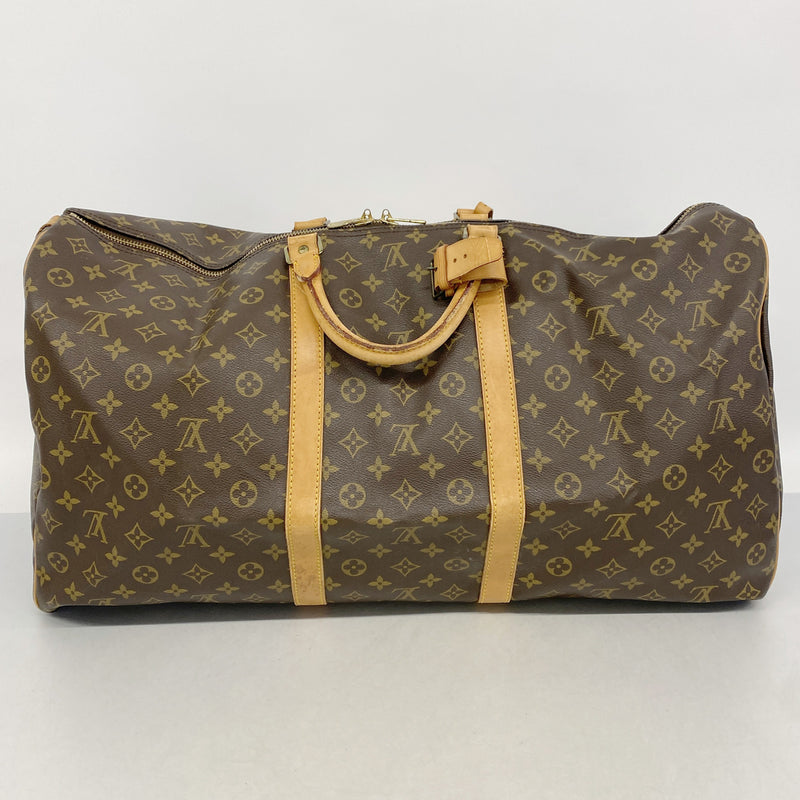 【6ib2282】ルイヴィトン ボストンバッグ モノグラム キーポル60 M41422 ブラウン【中古】メンズ レディース ユニセックス