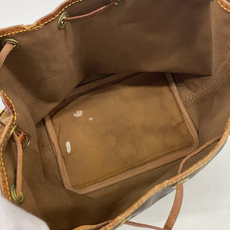 【6ib2284】ルイヴィトン ショルダーバッグ モノグラム プチノエ M42226 ブラウン【中古】レディース