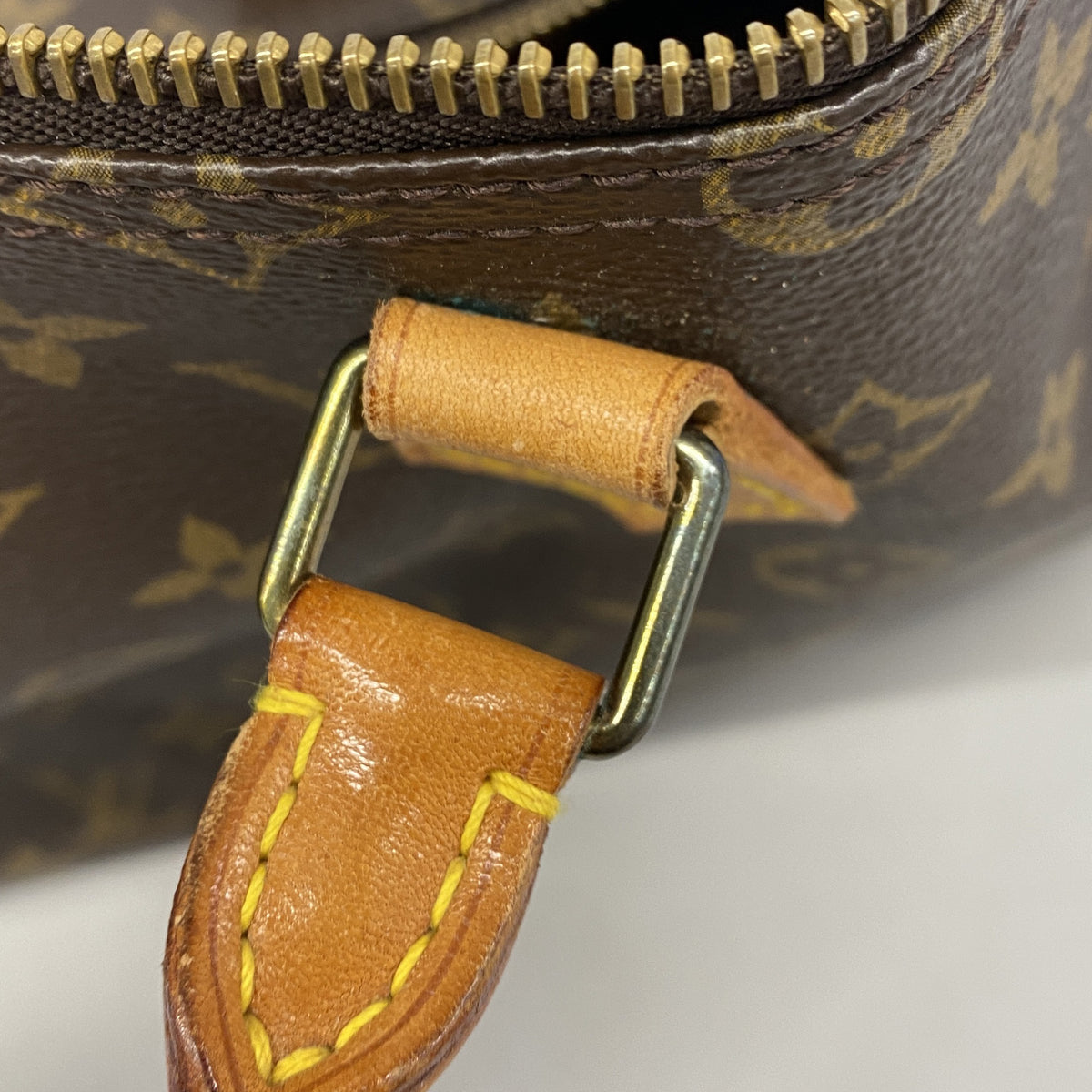 【6ib2285】ルイヴィトン ハンドバッグ モノグラム スピーディ35 M41107 ブラウン【中古】レディース