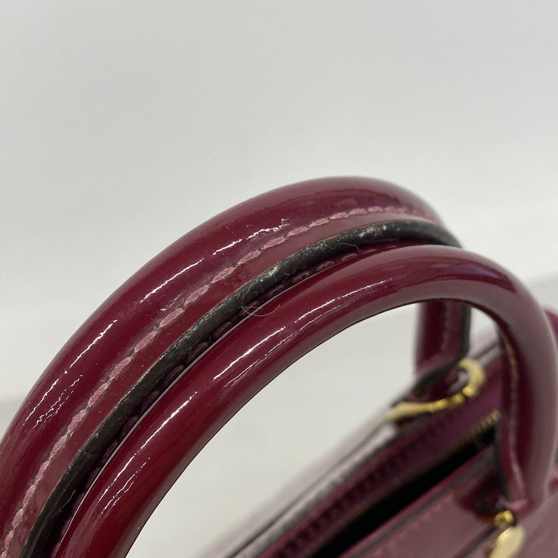【6ib2287】ルイヴィトン ハンドバッグ ヴェルニ ブレアPM M50810 マゼンタ 2wayバッグ【中古】レディース