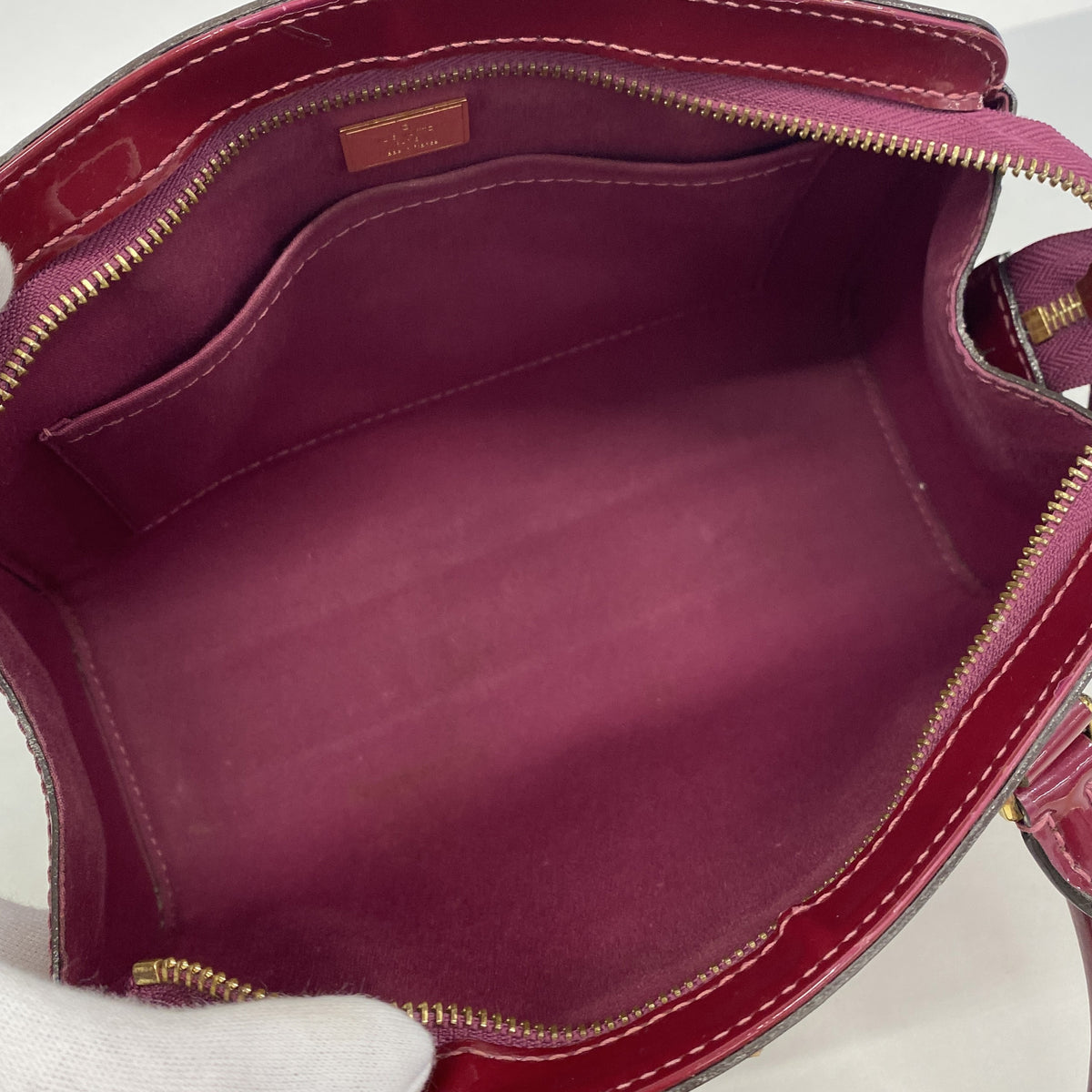 【6ib2287】ルイヴィトン ハンドバッグ ヴェルニ ブレアPM M50810 マゼンタ 2wayバッグ【中古】レディース