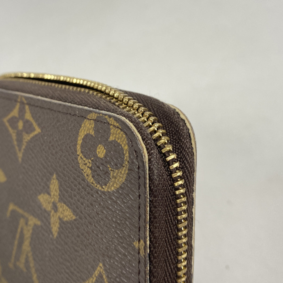 【6ib2288】ルイヴィトン コインケース モノグラム ジッピーコインパース M60067 ブラウン【中古】メンズ レディース ユニセックス