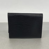 【6ib2290】ルイヴィトン 名刺入れ エピ アンヴェロップカルトドゥヴィジット M56582 ノワール【中古】メンズ レディース ユニセックス