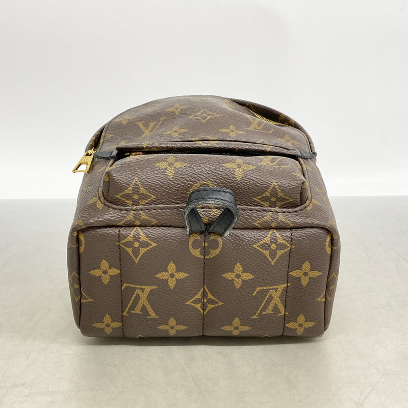 【6ib2293】ルイヴィトン リュック・デイパック モノグラム パームスプリングスバックパックMINI M41562 ブラウン【中古】レディース