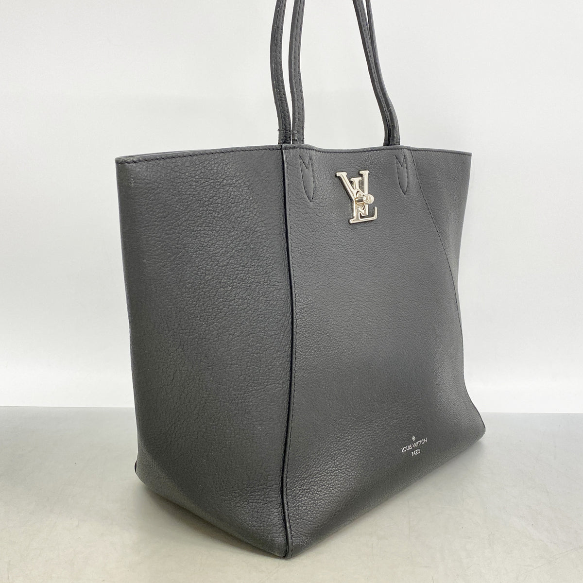 【6ib2295】ルイヴィトン トートバッグ トリヨン ロックミーカバ M42291 ノワール【中古】レディース