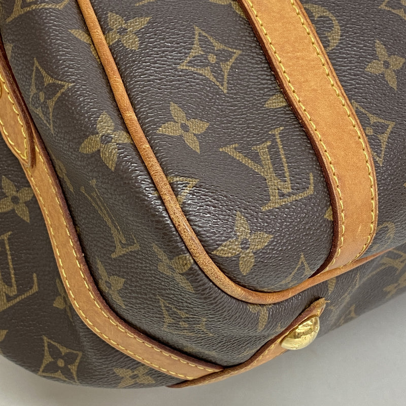 【6ib2296】ルイヴィトン トートバッグ モノグラム ストレーザPM M51186 ブラウン【中古】レディース