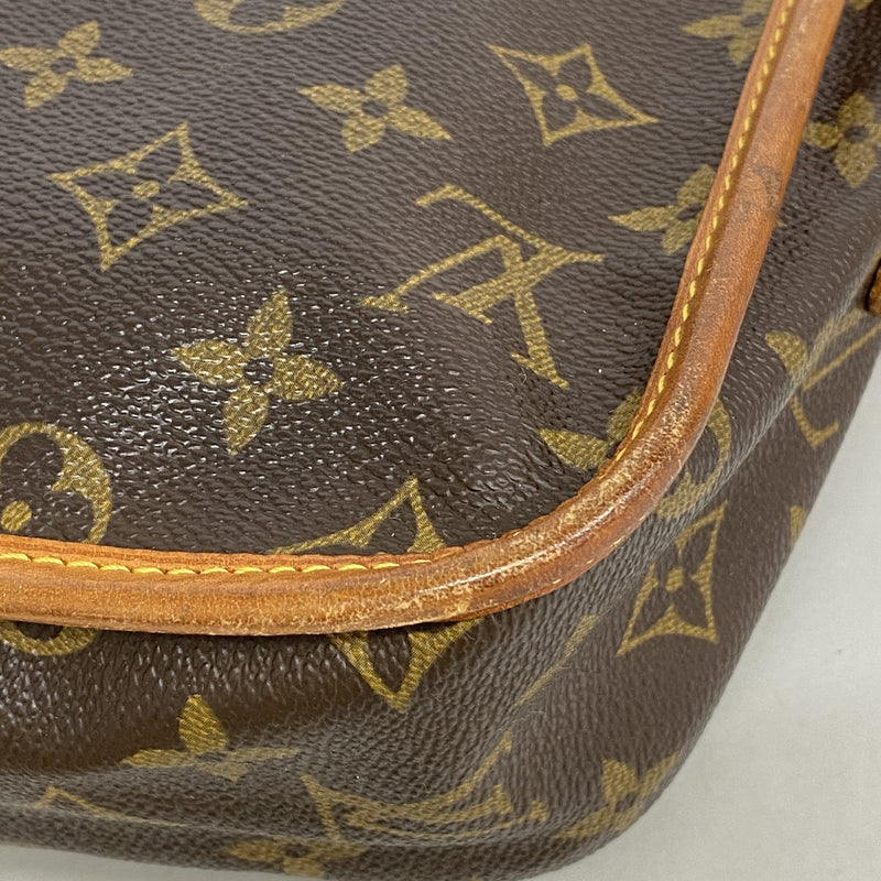 【6ib2299】ルイヴィトン ショルダーバッグ モノグラム ジベシエールMM M42247 ブラウン【中古】レディース