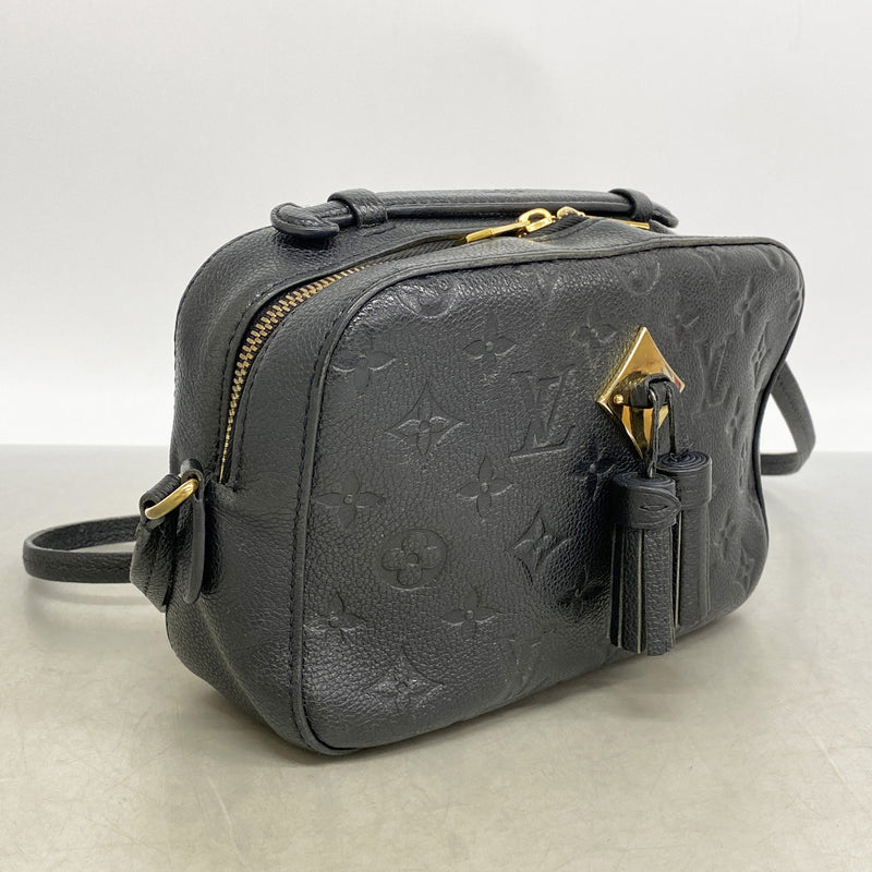 【6ib2300】ルイヴィトン ショルダーバッグ モノグラム・アンプラント サントンジュ M44593 ノワール【中古】レディース