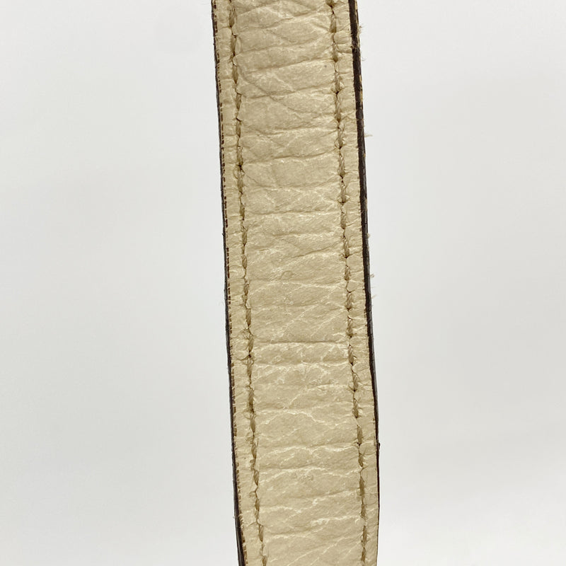 【6ib2304】グッチ トートバッグ GGキャンバス/シェリーライン 139260 キャンバス ブラウン シャンパンゴールド金具【中古】レディース