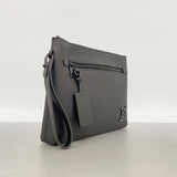【6ib2307】ルイヴィトン クラッチバッグ アエログラム ポシェット IPAD M69837 ノワール【中古】メンズ