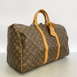 【6ib2316】ルイヴィトン ボストンバッグ モノグラム キーポル50 M41426 ブラウン【中古】メンズ レディース ユニセックス