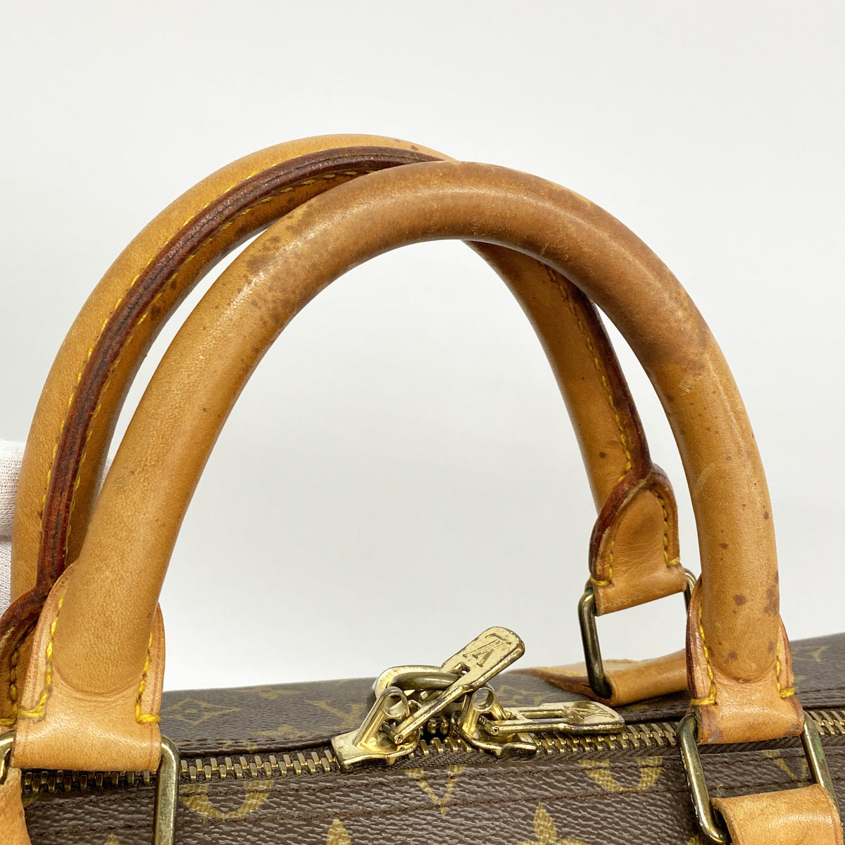 【6ib2317】ルイヴィトン ボストンバッグ モノグラム キーポル55 M41424 ブラウン【中古】メンズ レディース ユニセックス