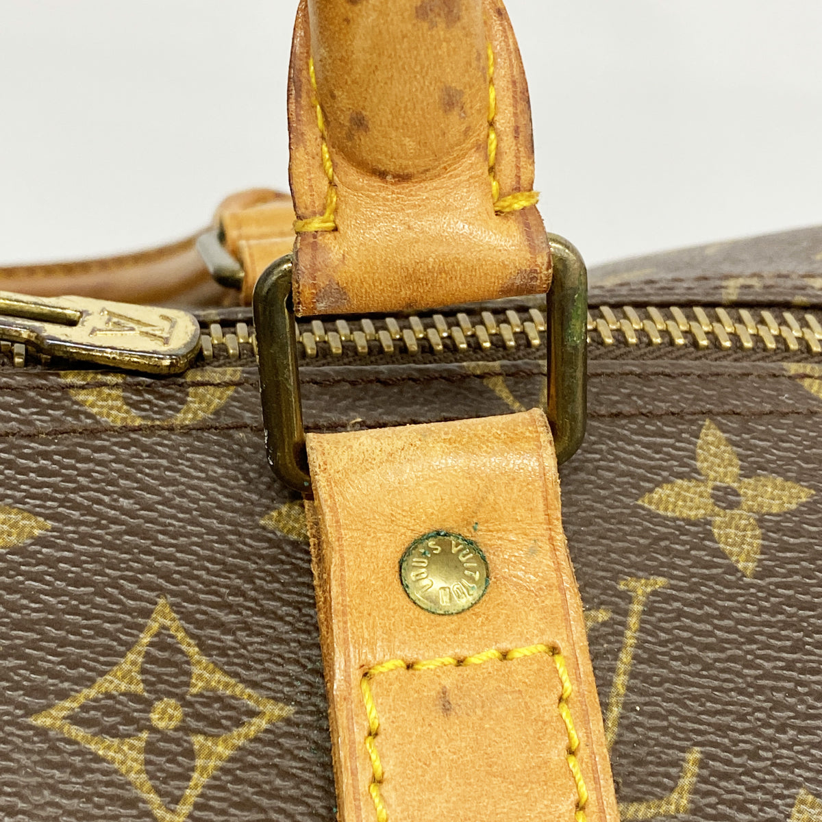 【6ib2317】ルイヴィトン ボストンバッグ モノグラム キーポル55 M41424 ブラウン【中古】メンズ レディース ユニセックス