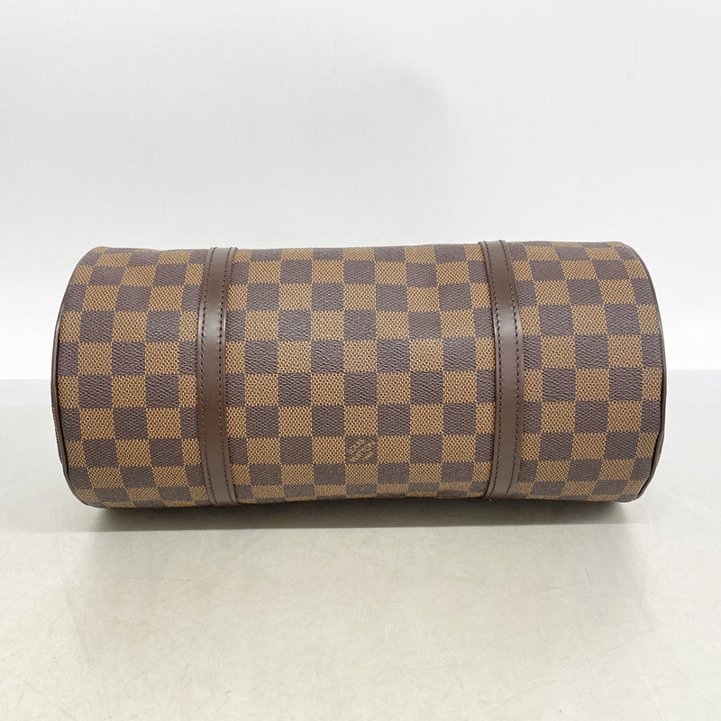 【6ib2320】ルイヴィトン ハンドバッグ ダミエ パピヨン30 N51303 エベヌ【中古】レディース