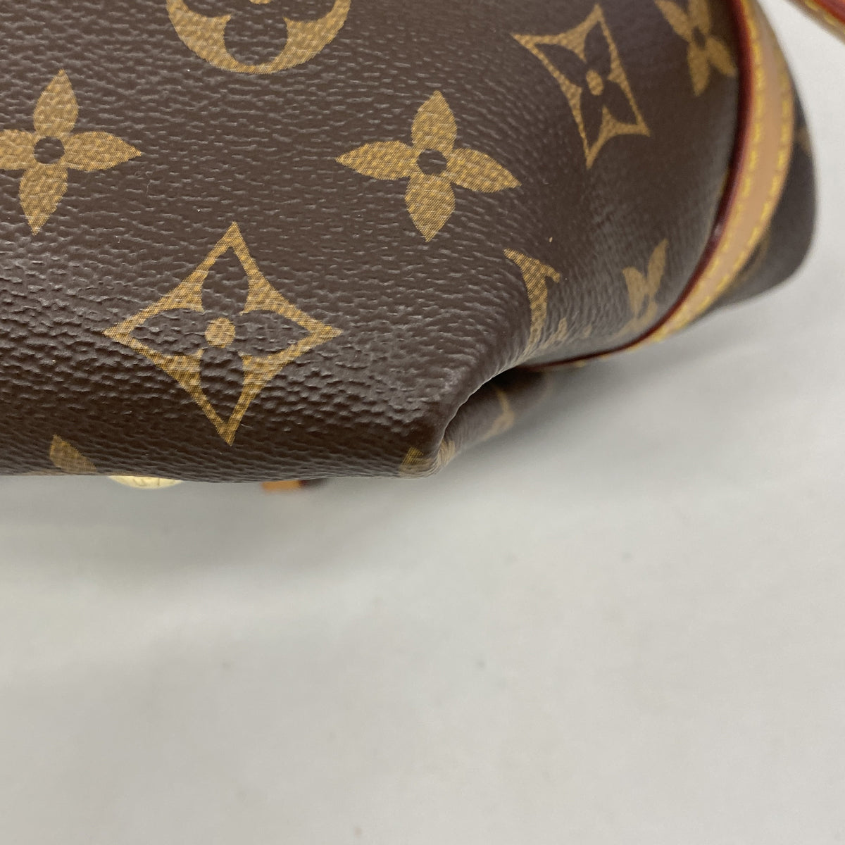 【6ib2326】ルイヴィトン ショルダーバッグ モノグラム キャリーオールNM PM M46203 ブラウン【中古】レディース