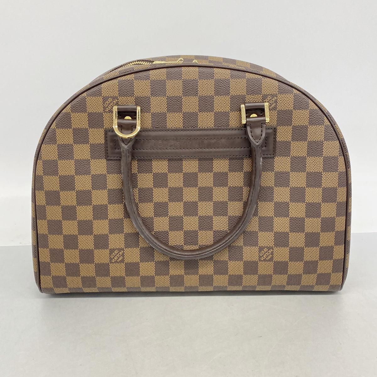【6ib2332】ルイヴィトン ハンドバッグ ダミエ ノリータ N41455 エベヌ【中古】レディース