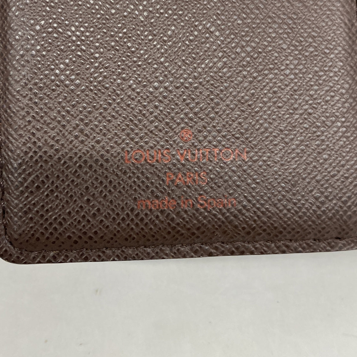 【6ib2334】ルイヴィトン 財布 ダミエ ポルトモネビエヴィエノワ N61664 エベヌ【中古】レディース
