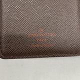 【6ib2334】ルイヴィトン 財布 ダミエ ポルトモネビエヴィエノワ N61664 エベヌ【中古】レディース