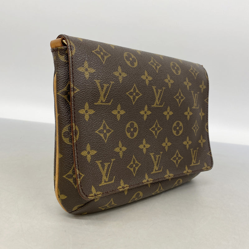 【6ib2339-h】ルイヴィトン ショルダーバッグ モノグラム ミュゼットタンゴショートストラップ M51257 ブラウン【中古】レディース
