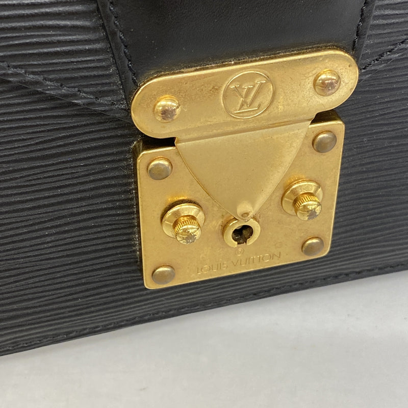 【6ib2340-h】ルイヴィトン クラッチバッグ エピ ポシェットセリエドラゴンヌ M52612 ノワール【中古】メンズ