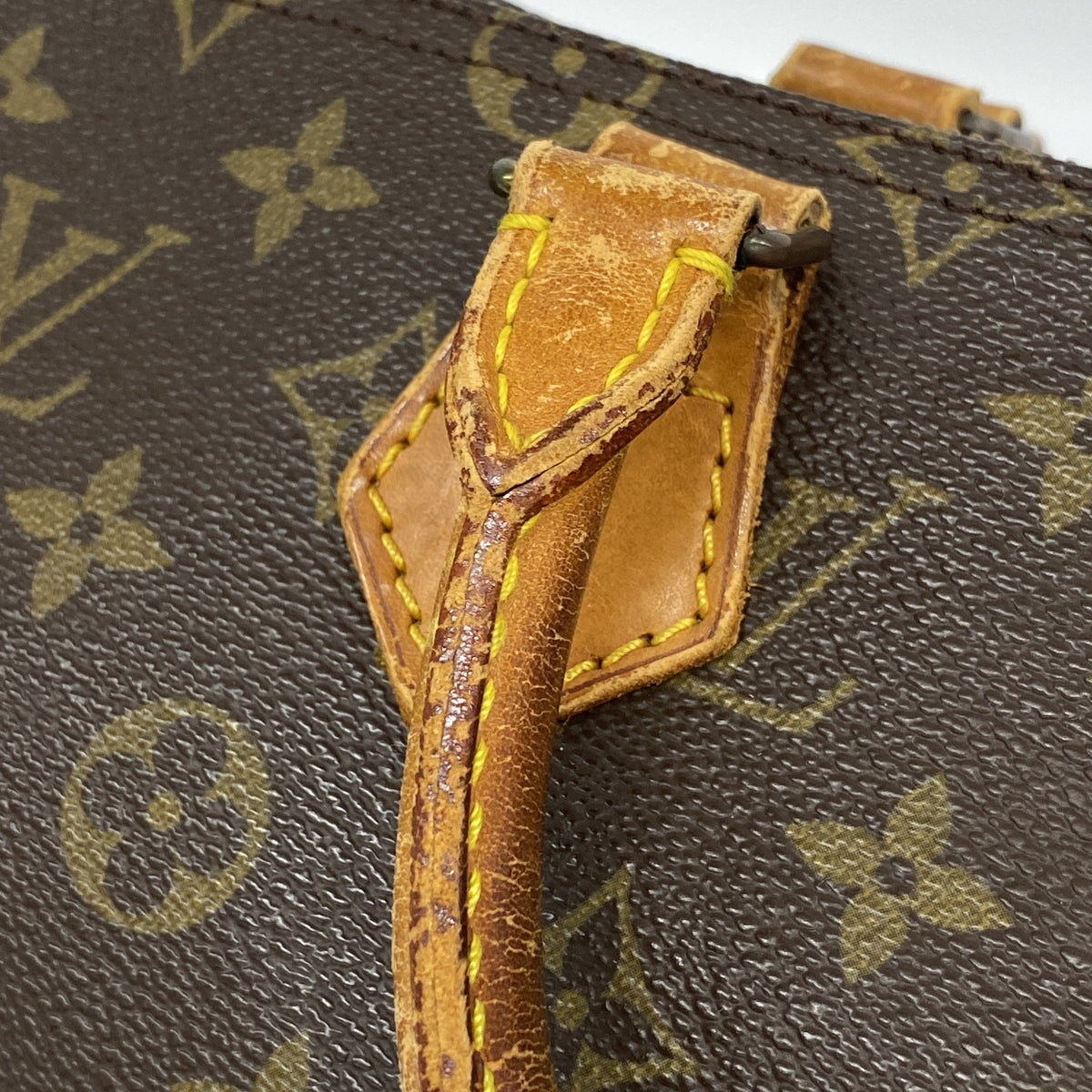 【6ib2341-h】ルイヴィトン ハンドバッグ モノグラム スピーディ35 M41107 ブラウン【中古】レディース