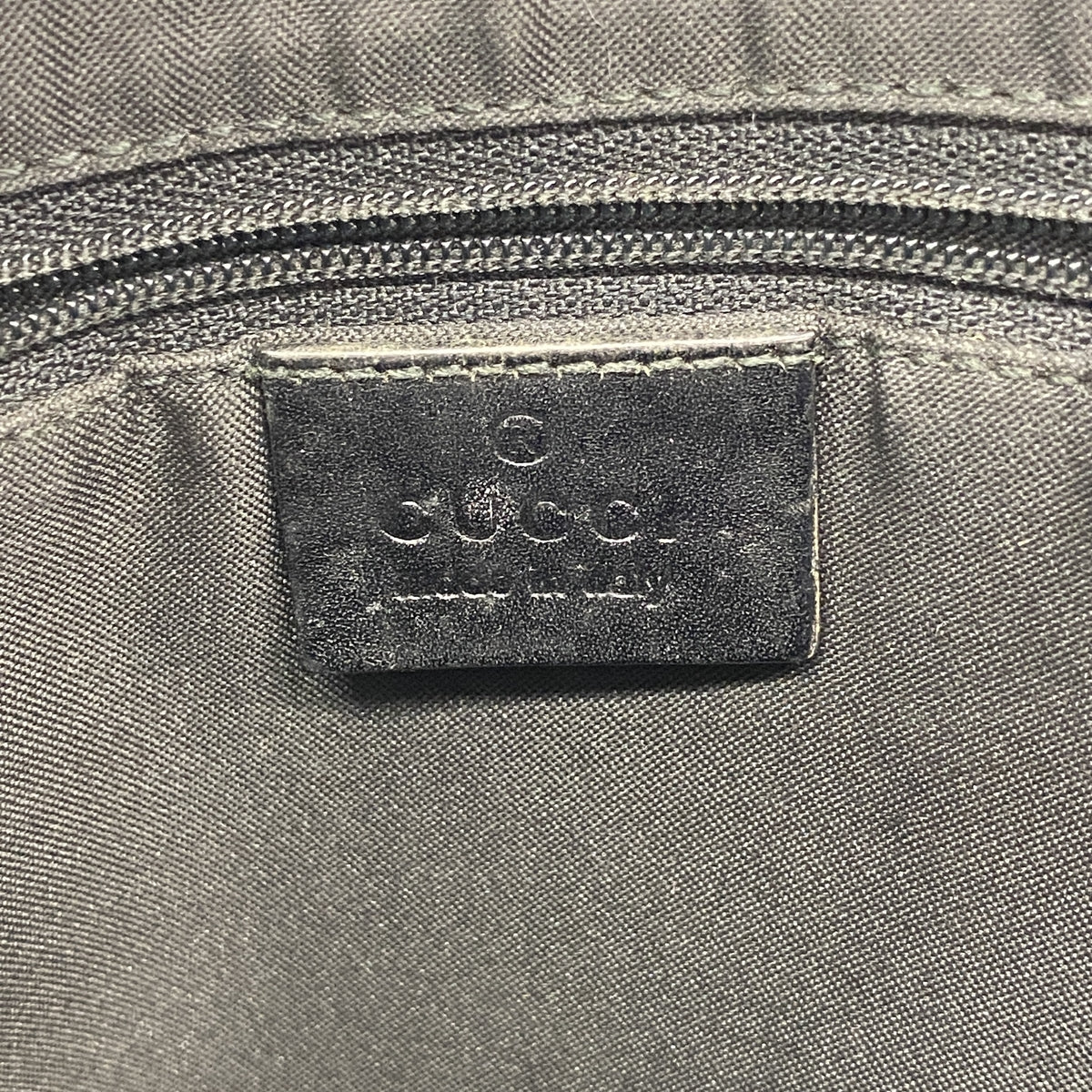 【6ib2348】グッチ ショルダーバッグ GGキャンバス/ジャッキー 001 3306 キャンバス ブラウン ブラック ゴールド金具【中古】レディース