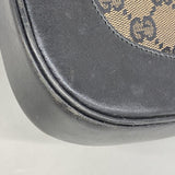 【6ib2348】グッチ ショルダーバッグ GGキャンバス/ジャッキー 001 3306 キャンバス ブラウン ブラック ゴールド金具【中古】レディース