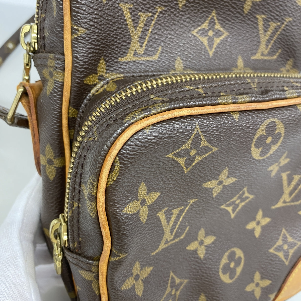 【6ib2350】ルイヴィトン ショルダーバッグ モノグラム アマゾン M45236 ブラウン【中古】レディース