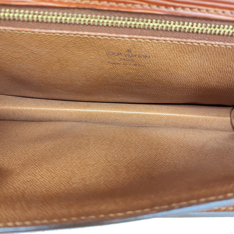 【6ib2352】ルイヴィトン クラッチバッグ エピ ポシェットセリエドラゴンヌ M52613 ケニアブラウン【中古】メンズ