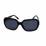 【6ib2357】シャネル サングラス 5124 プラスチック ブラック シルバー金具【中古】レディース