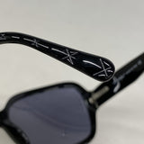 【6ib2357】シャネル サングラス 5124 プラスチック ブラック シルバー金具【中古】レディース