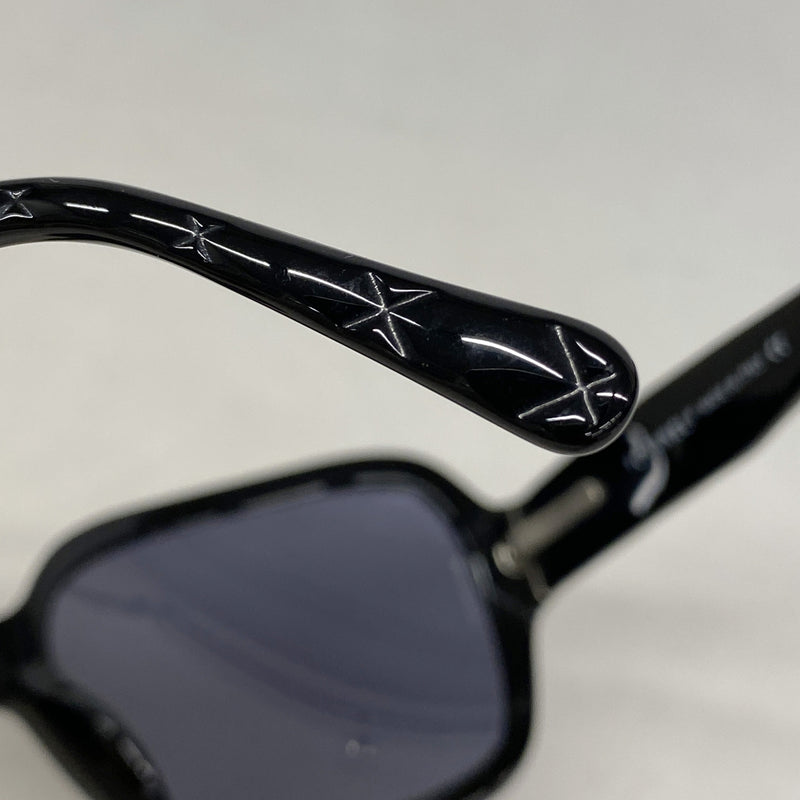 【6ib2357】シャネル サングラス 5124 プラスチック ブラック シルバー金具【中古】レディース