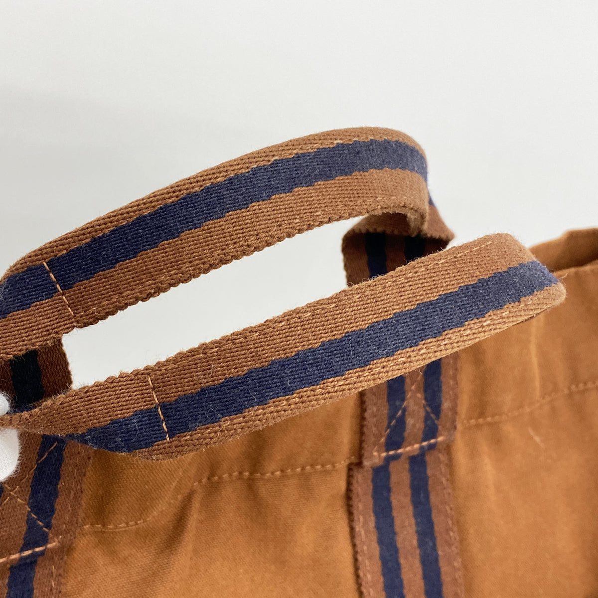 【6ib2358】エルメス トートバッグ フールトゥMM キャンバス ブラウン シルバー金具【中古】メンズ レディース ユニセックス