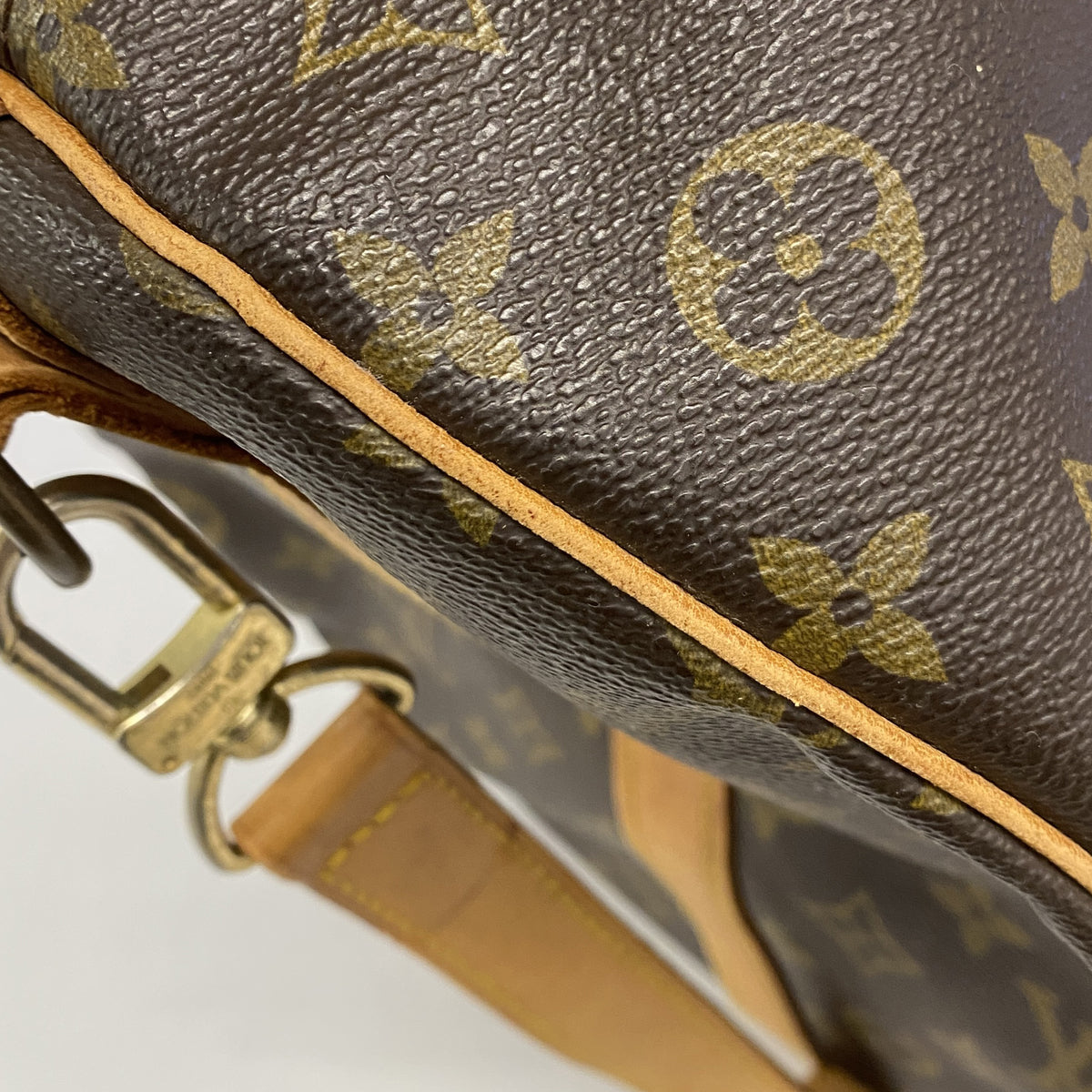 【6ib2368】ルイヴィトン ボストンバッグ モノグラム キーポルバンドリエール60 M41412 ブラウン【中古】メンズ レディース ユニセックス