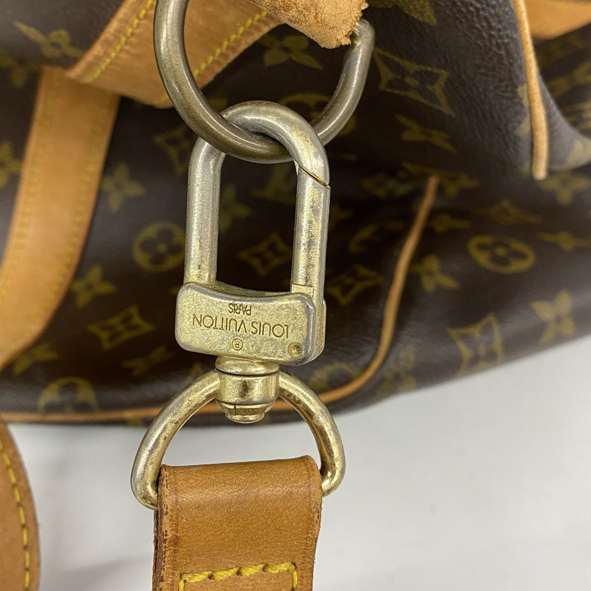 【6ib2368】ルイヴィトン ボストンバッグ モノグラム キーポルバンドリエール60 M41412 ブラウン【中古】メンズ レディース ユニセックス