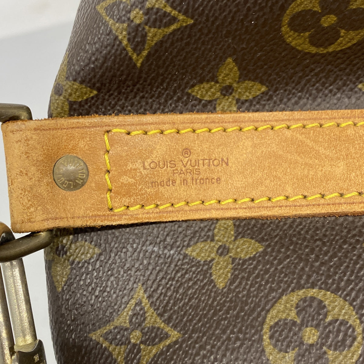 【6ib2368】ルイヴィトン ボストンバッグ モノグラム キーポルバンドリエール60 M41412 ブラウン【中古】メンズ レディース ユニセックス