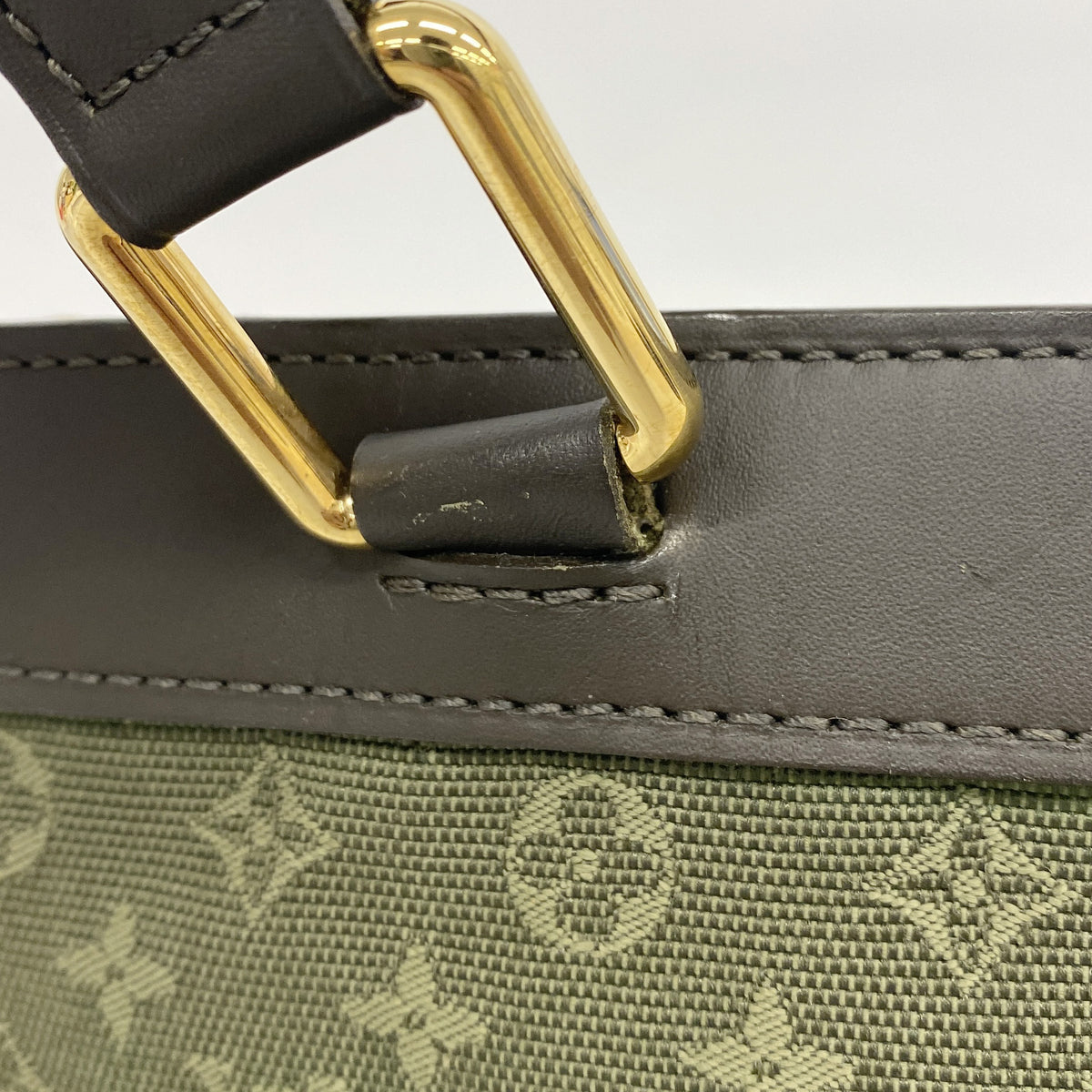 【6ib2370】ルイヴィトン ハンドバッグ モノグラム・ミニ ルシーユPM M92682 TSTカーキ【中古】レディース