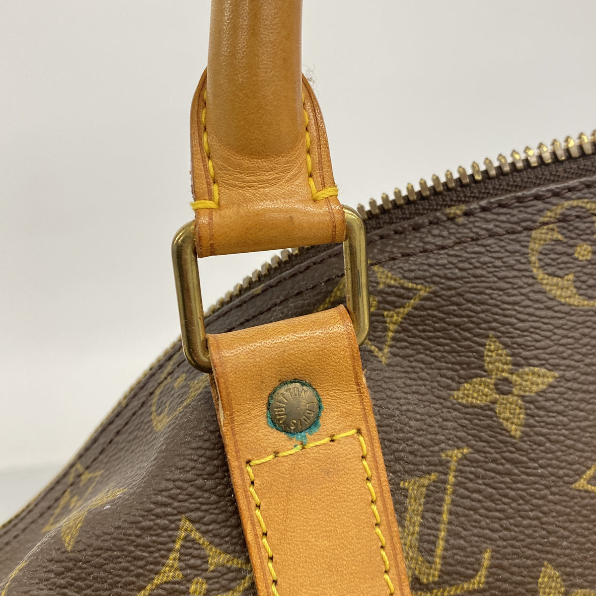 【6ib2372】ルイヴィトン ボストンバッグ モノグラム キーポル45 M41428 ブラウン【中古】メンズ レディース ユニセックス