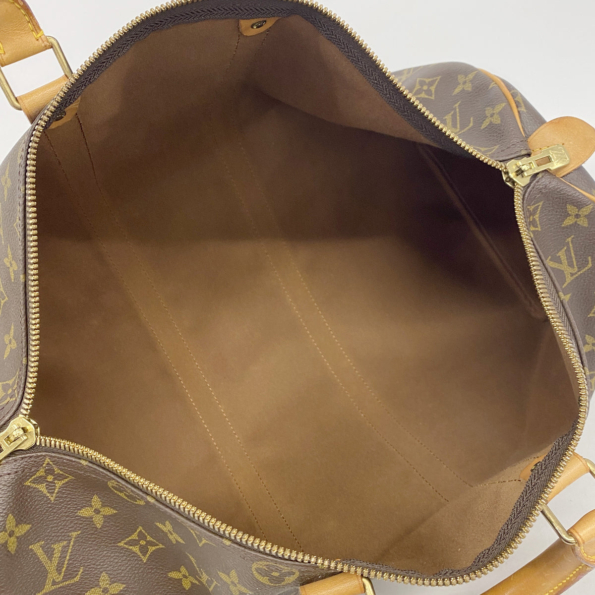 【6ib2372】ルイヴィトン ボストンバッグ モノグラム キーポル45 M41428 ブラウン【中古】メンズ レディース ユニセックス