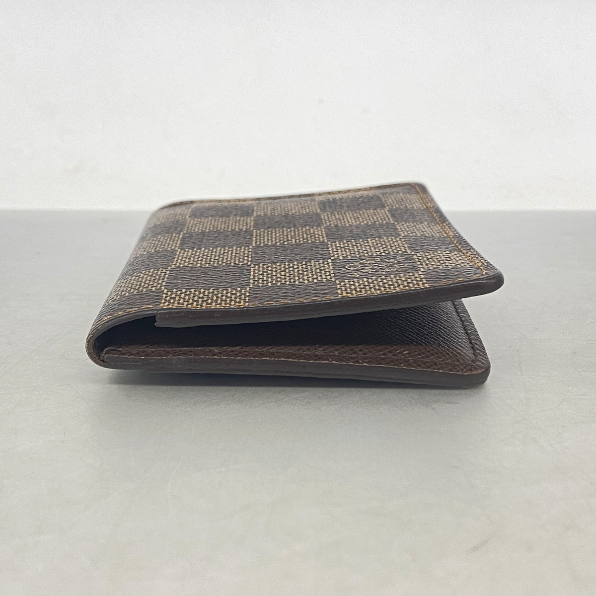 【6ib2374】ルイヴィトン カードケース ダミエ オーガナイザードゥポッシュ N61721 エベヌ【中古】メンズ レディース ユニセックス