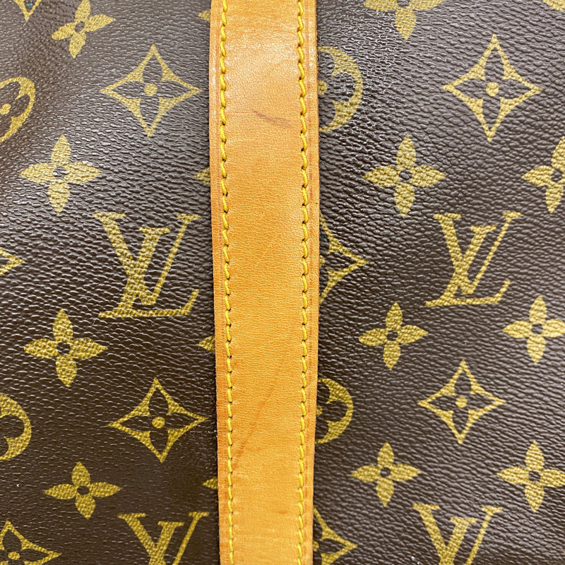 【6ib2375】ルイヴィトン ボストンバッグ モノグラム キーポル50 M41426 ブラウン【中古】メンズ レディース ユニセックス
