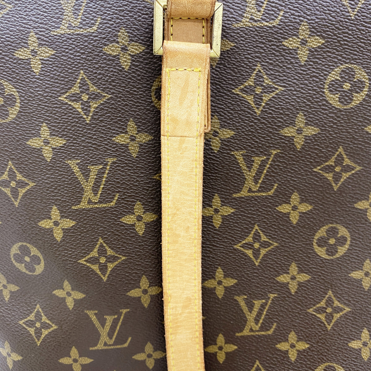 【6ib2376】ルイヴィトン トートバッグ モノグラム ルコ M51155 ブラウン【中古】レディース