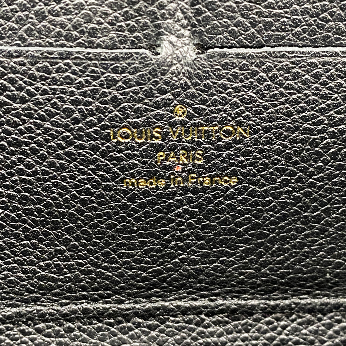【6ib2382】ルイヴィトン 長財布 モノグラム・アンプラント ジッピーウォレット M60571 ノワール【中古】メンズ レディース ユニセックス
