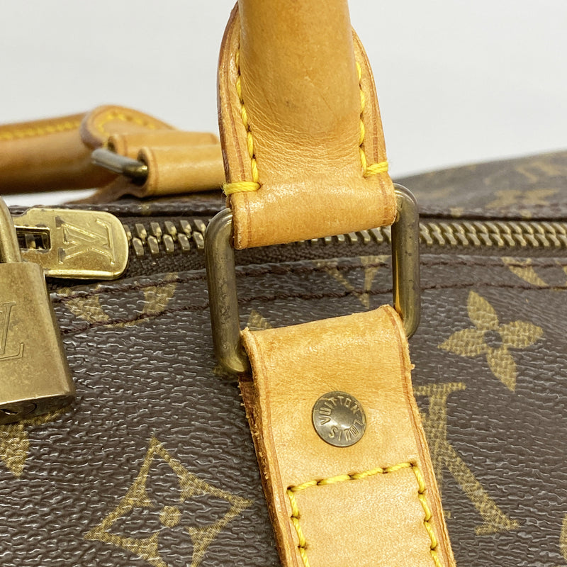 【6ib2385】ルイヴィトン ボストンバッグ モノグラム キーポル55 M41424 ブラウン【中古】メンズ レディース ユニセックス
