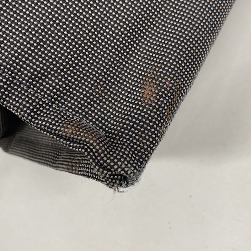 【6ib2395】エルメス トートバッグ エールラインGM ナイロン グレー シルバー金具【中古】メンズ レディース ユニセックス